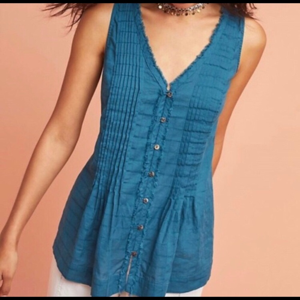 Anthropologie | Maeve peasant top size M